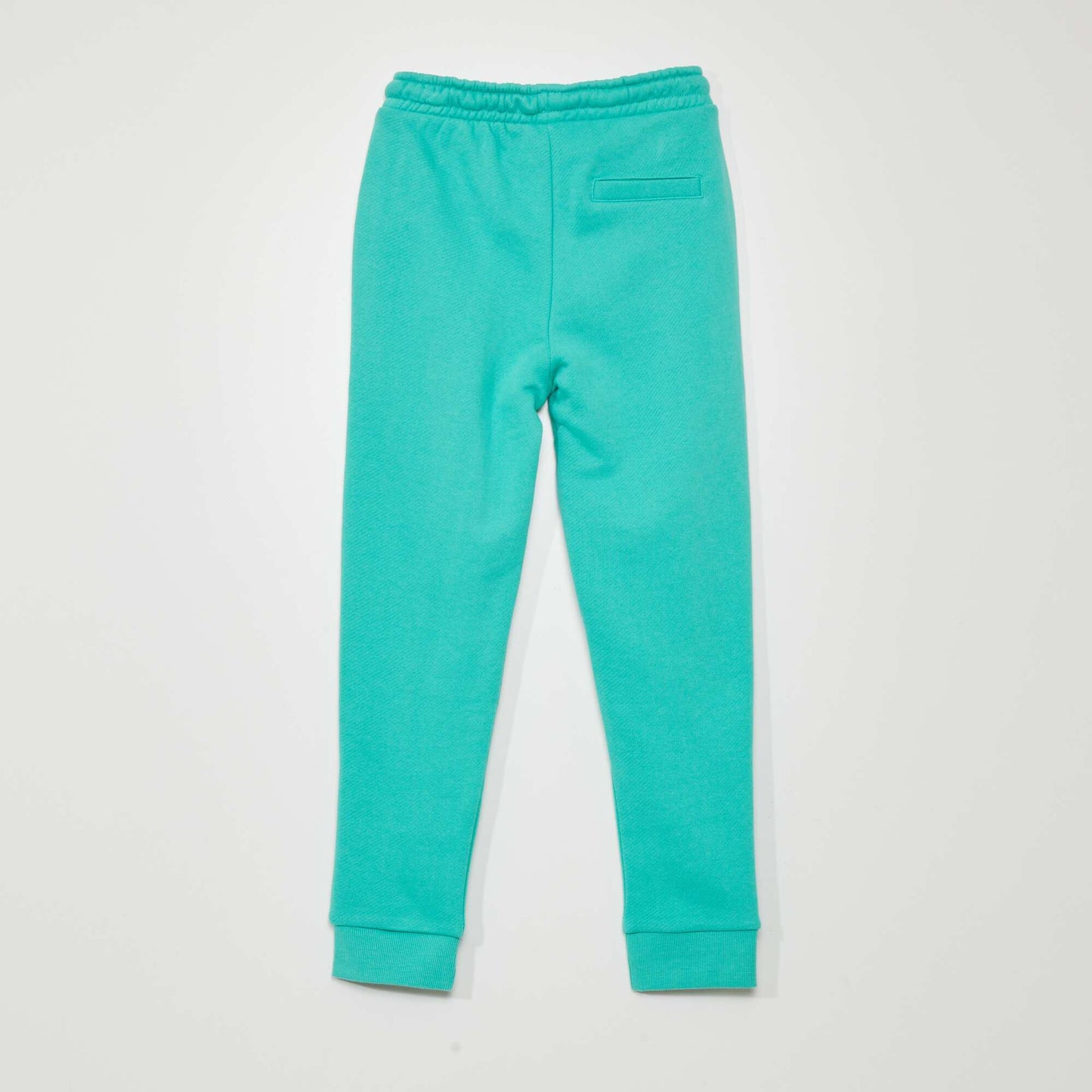 French terry joggers with seaming GREEN