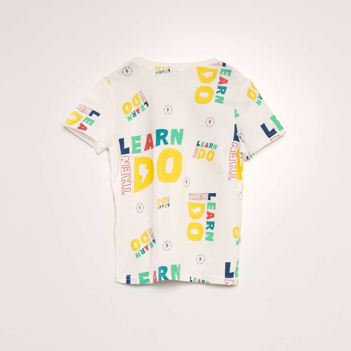 Printed T-shirt WHITE