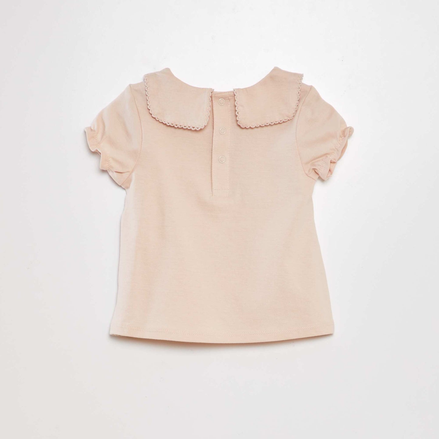 T-shirt with puff sleeves PINK