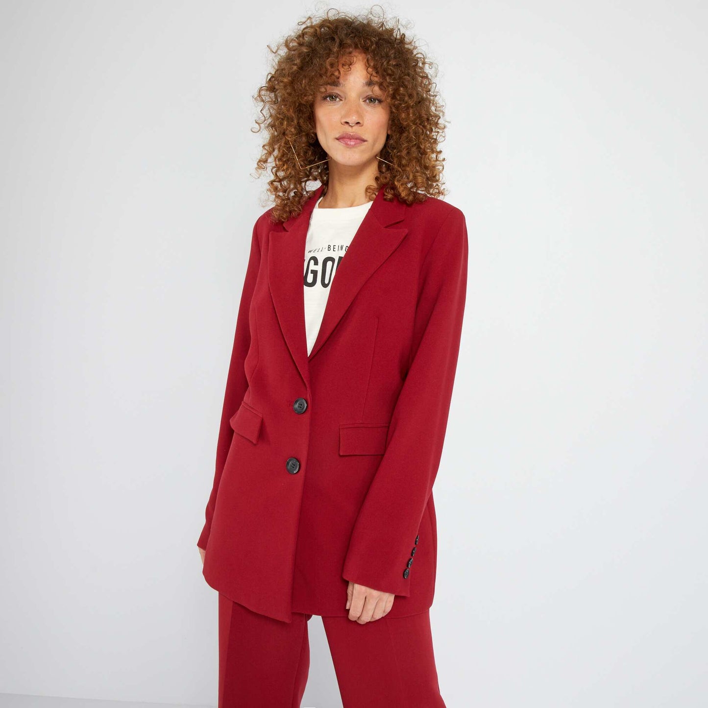 Tailored jacket RED