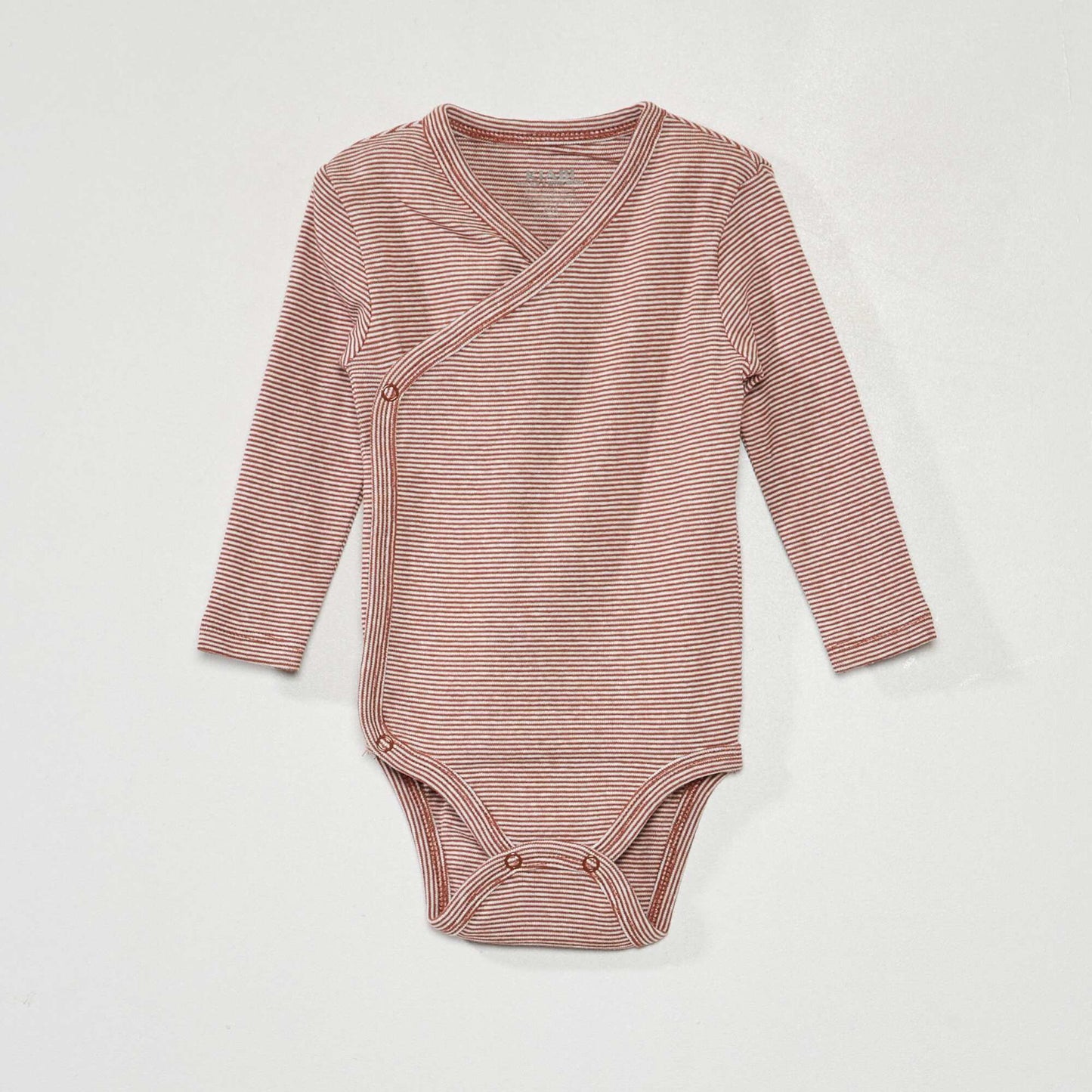 Pack of 3 ribbed knit bodies - Pack of 3 Brown