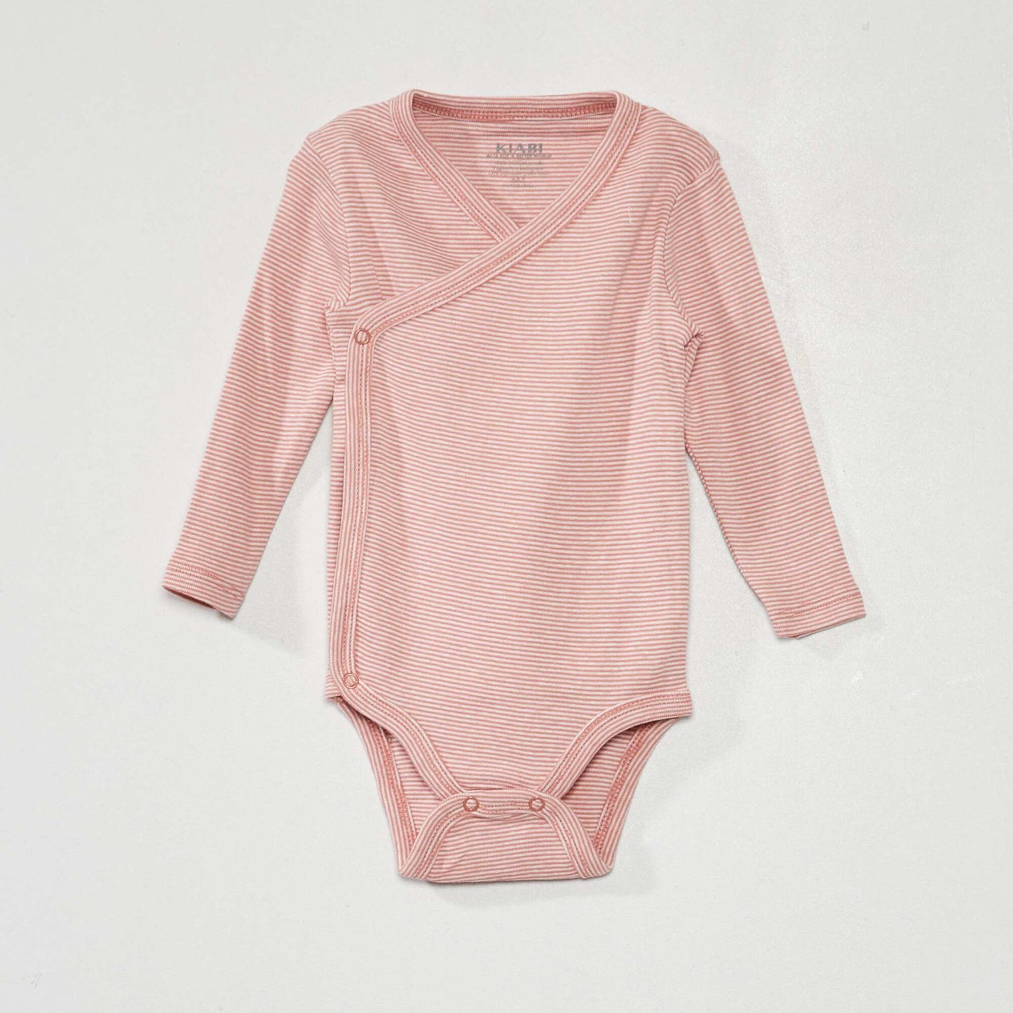 Pack of 3 ribbed knit bodies - Pack of 3 Pink/Beige