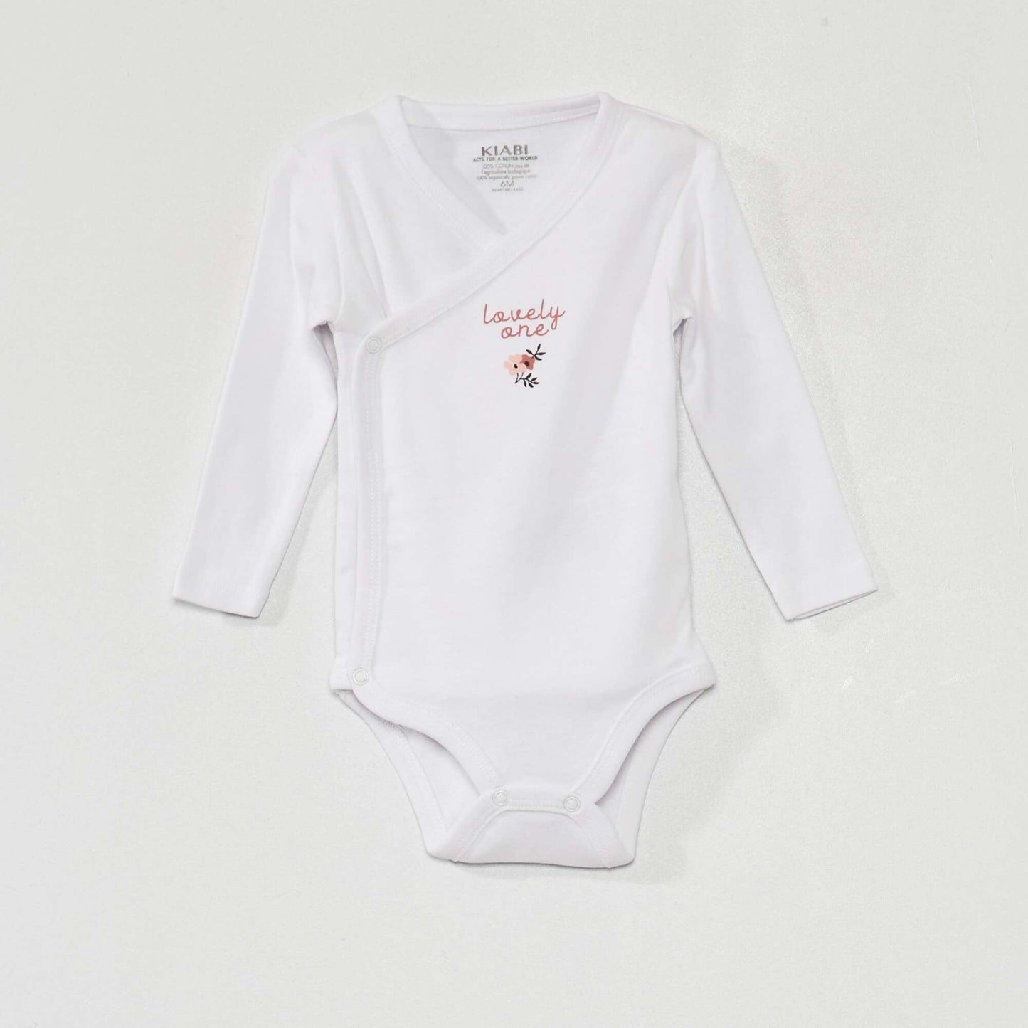 Pack of 3 ribbed knit bodies - Pack of 3 White/Pink