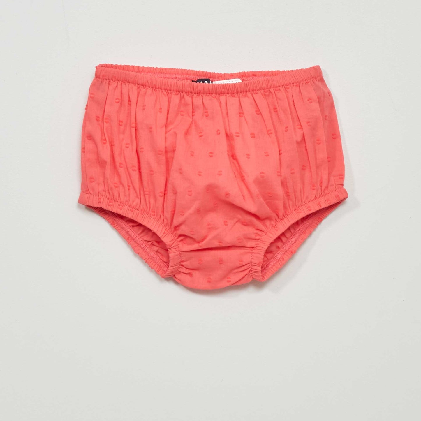 Cotton voile dress and briefs set - Two-piece set PINK