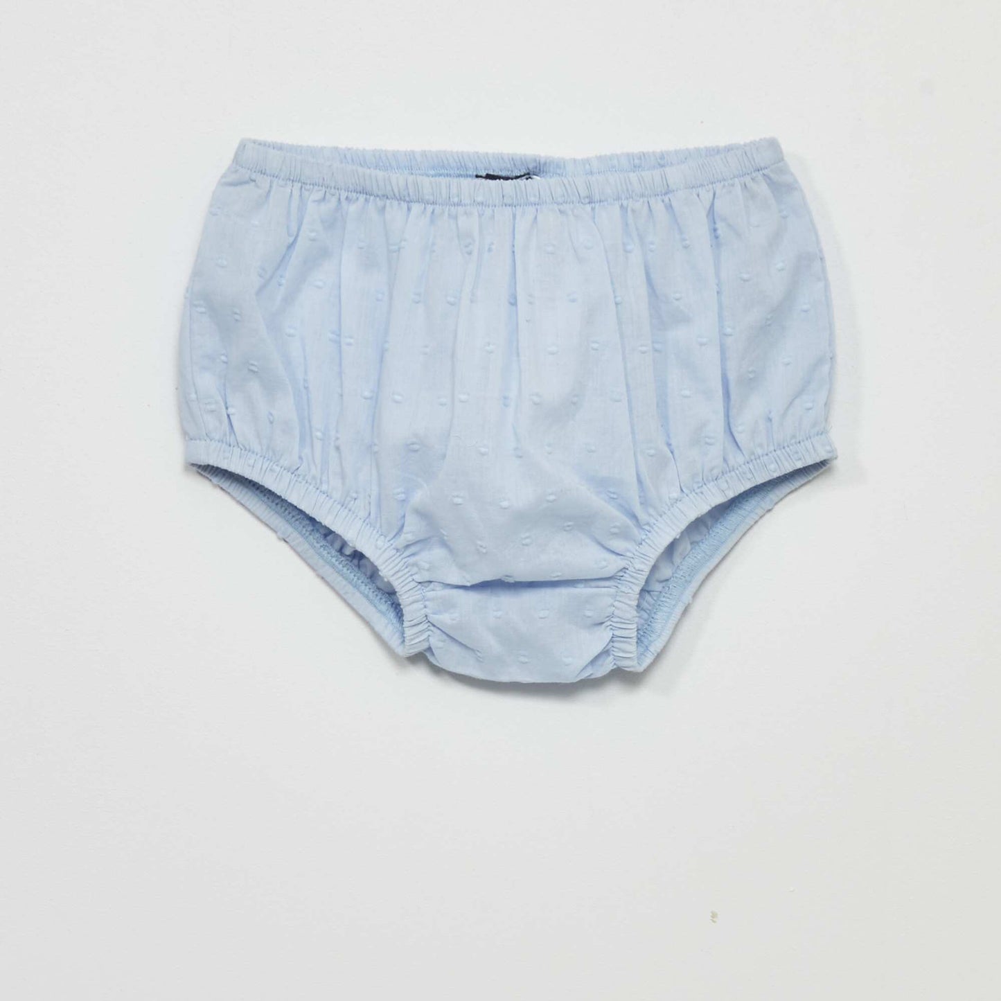 Cotton voile dress and briefs set - Two-piece set BLUE