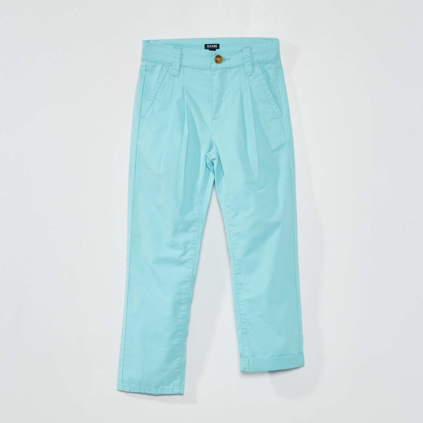 Straight-leg chinos BLUE