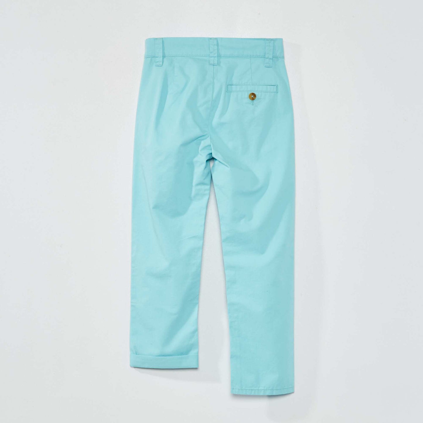 Straight-leg chinos BLUE