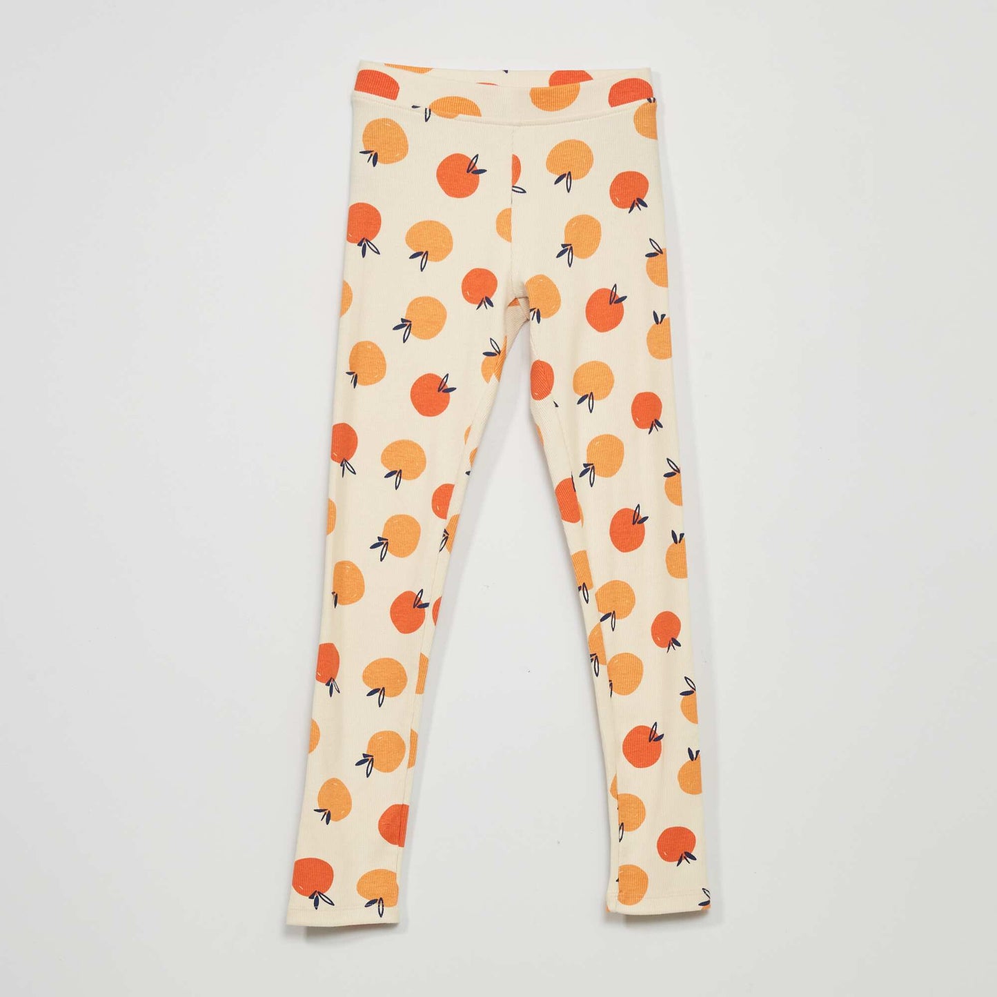 Long printed leggings WHITE
