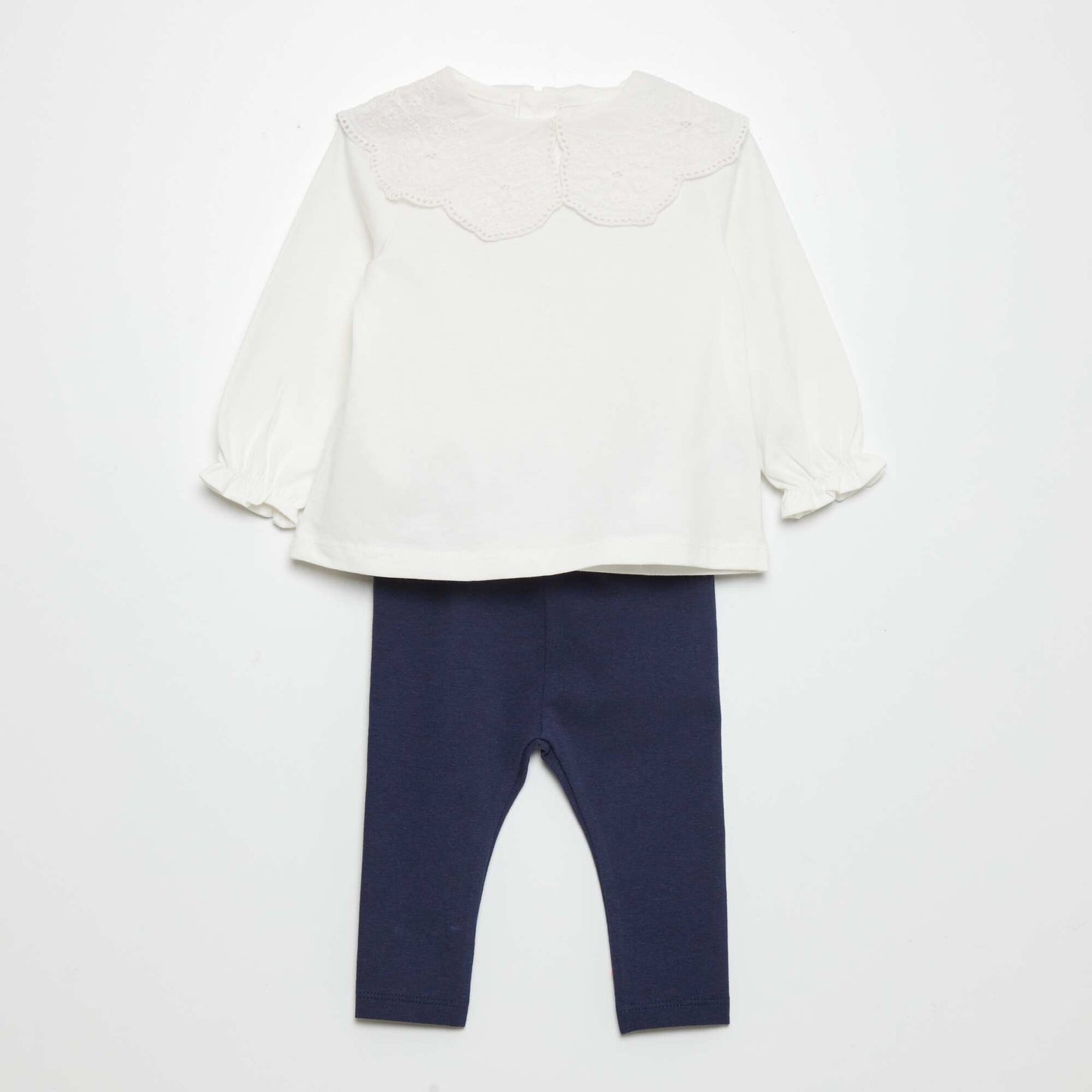 T-shirt + leggings set - Two-piece set WHITE