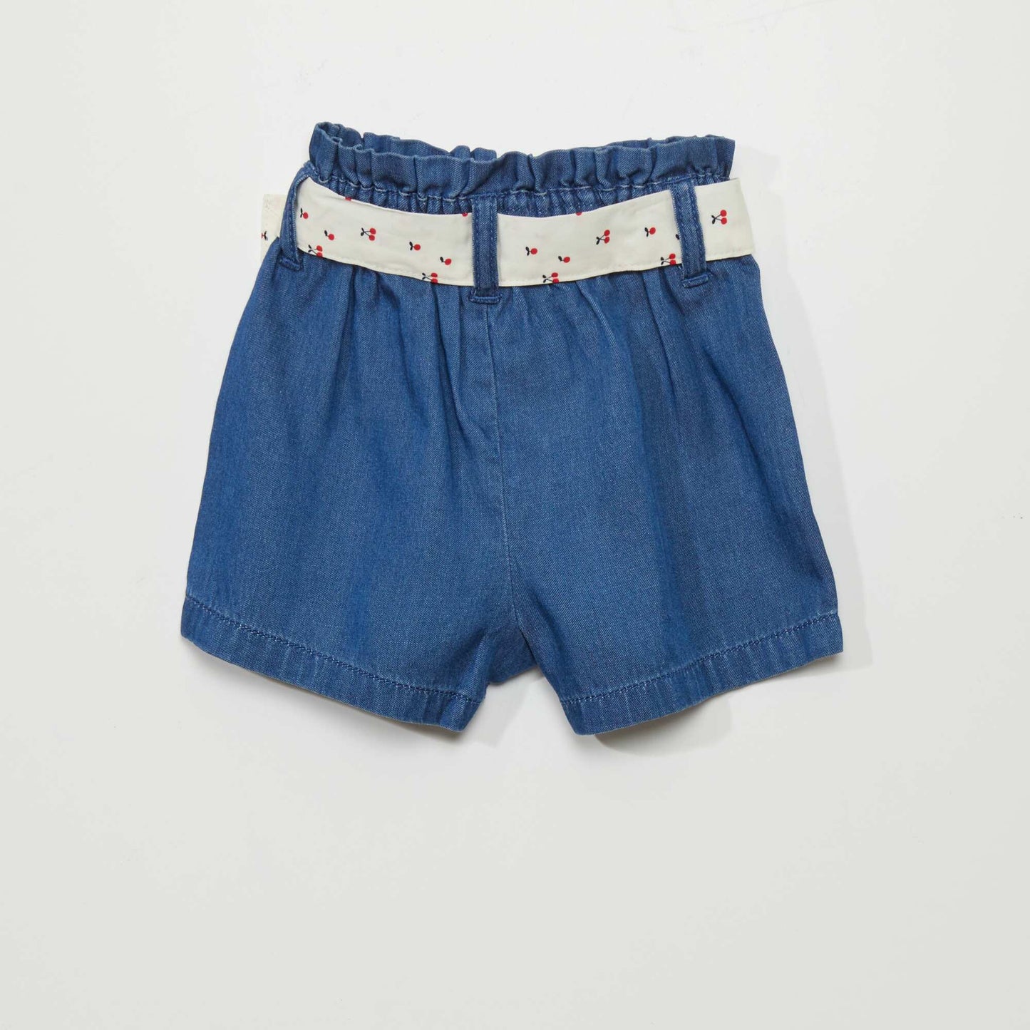 Denim-effect shorts BLUE