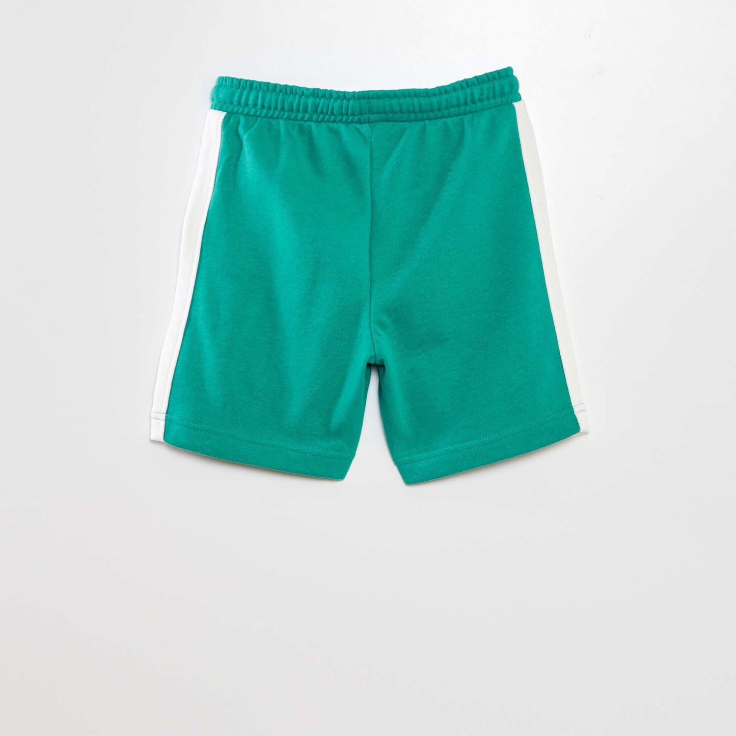Lightweight sweatshirt fabric shorts GREEN