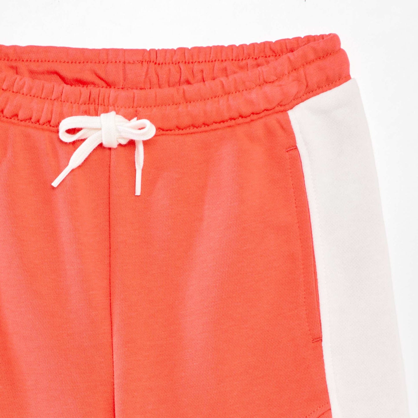 Lightweight sweatshirt fabric shorts RED
