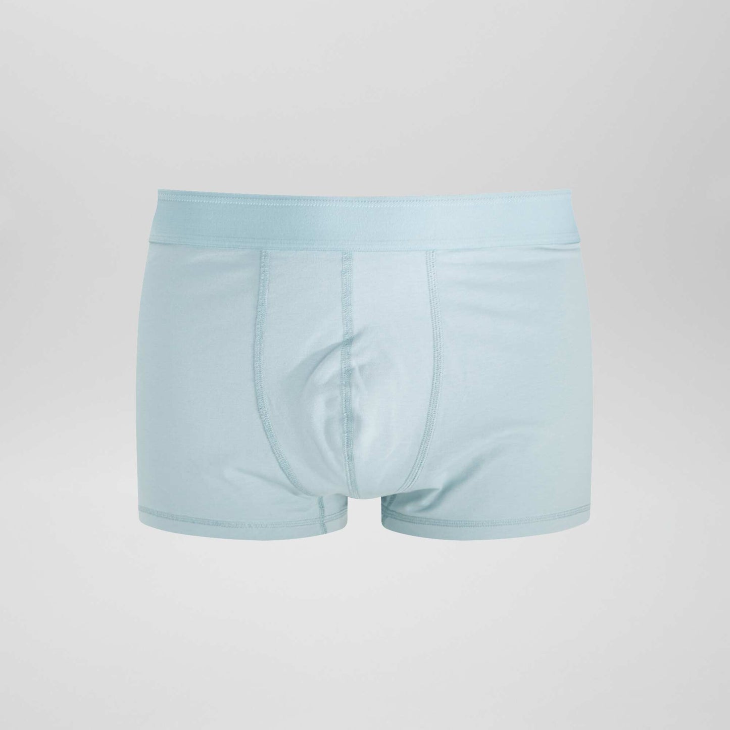 Pack of 3 pairs of plus size eco-design boxer shorts BLUE