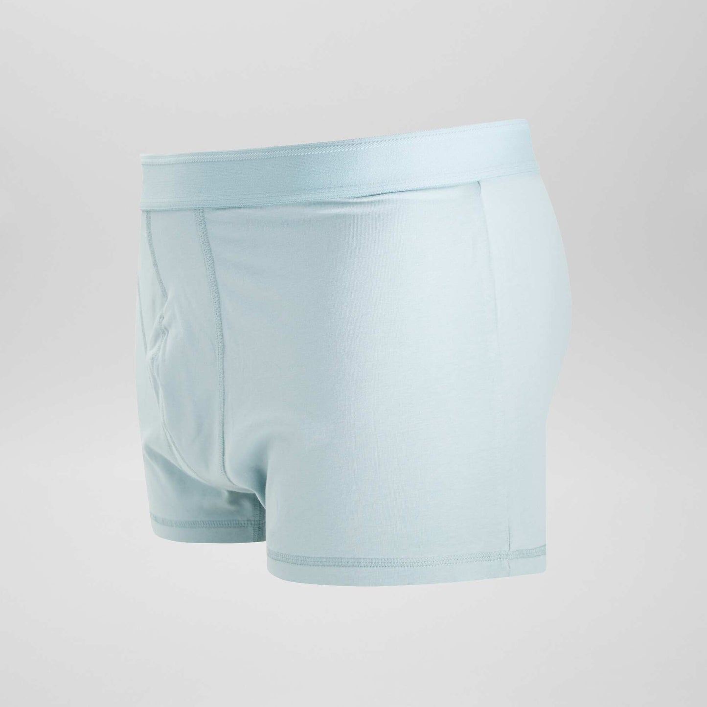 Pack of 3 pairs of plus size eco-design boxer shorts BLUE