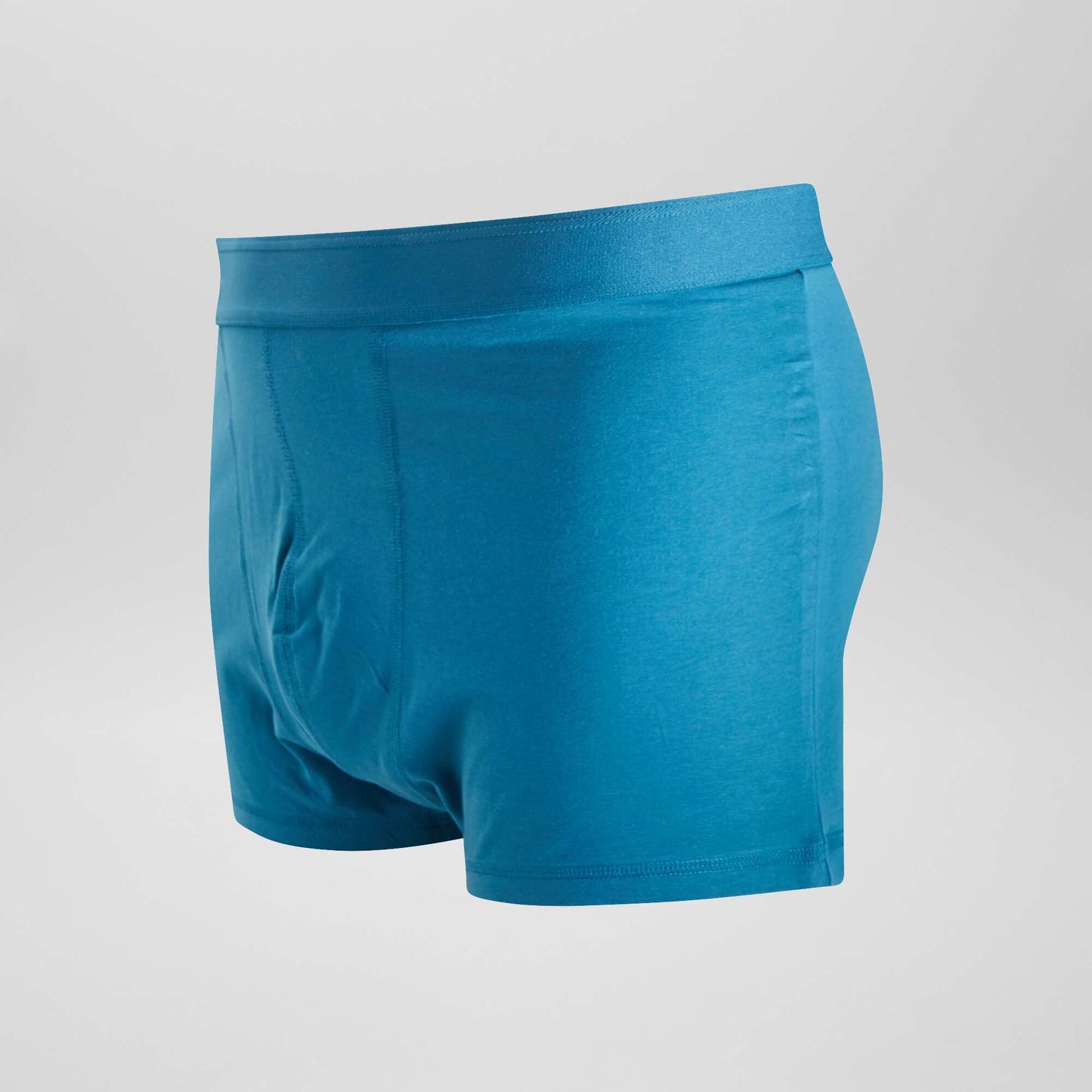 Pack of 3 pairs of plus size eco-design boxer shorts BLUE