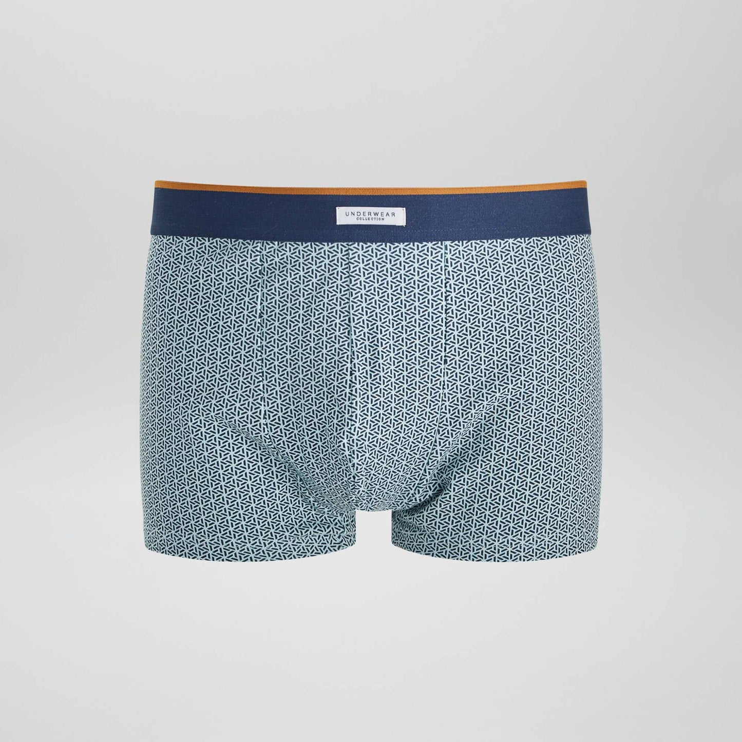 Pack of 3 pairs of cotton boxer shorts BLUE