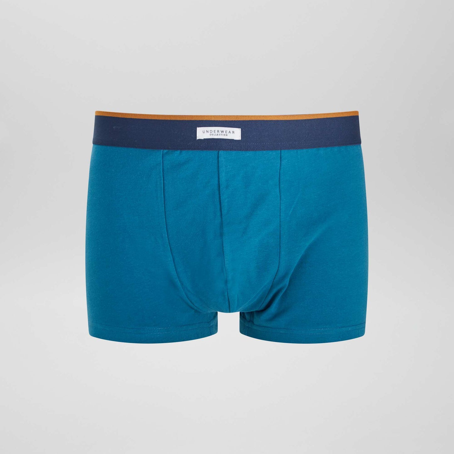 Pack of 3 pairs of cotton boxer shorts BLUE