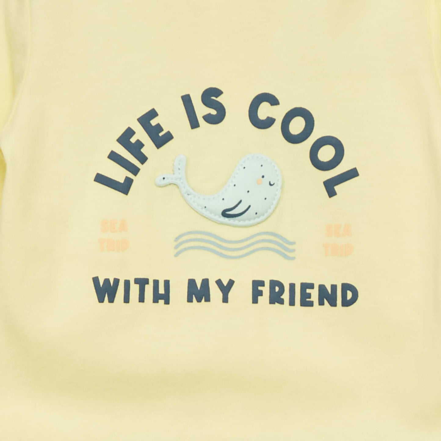 Printed jersey pyjamas YELLOW