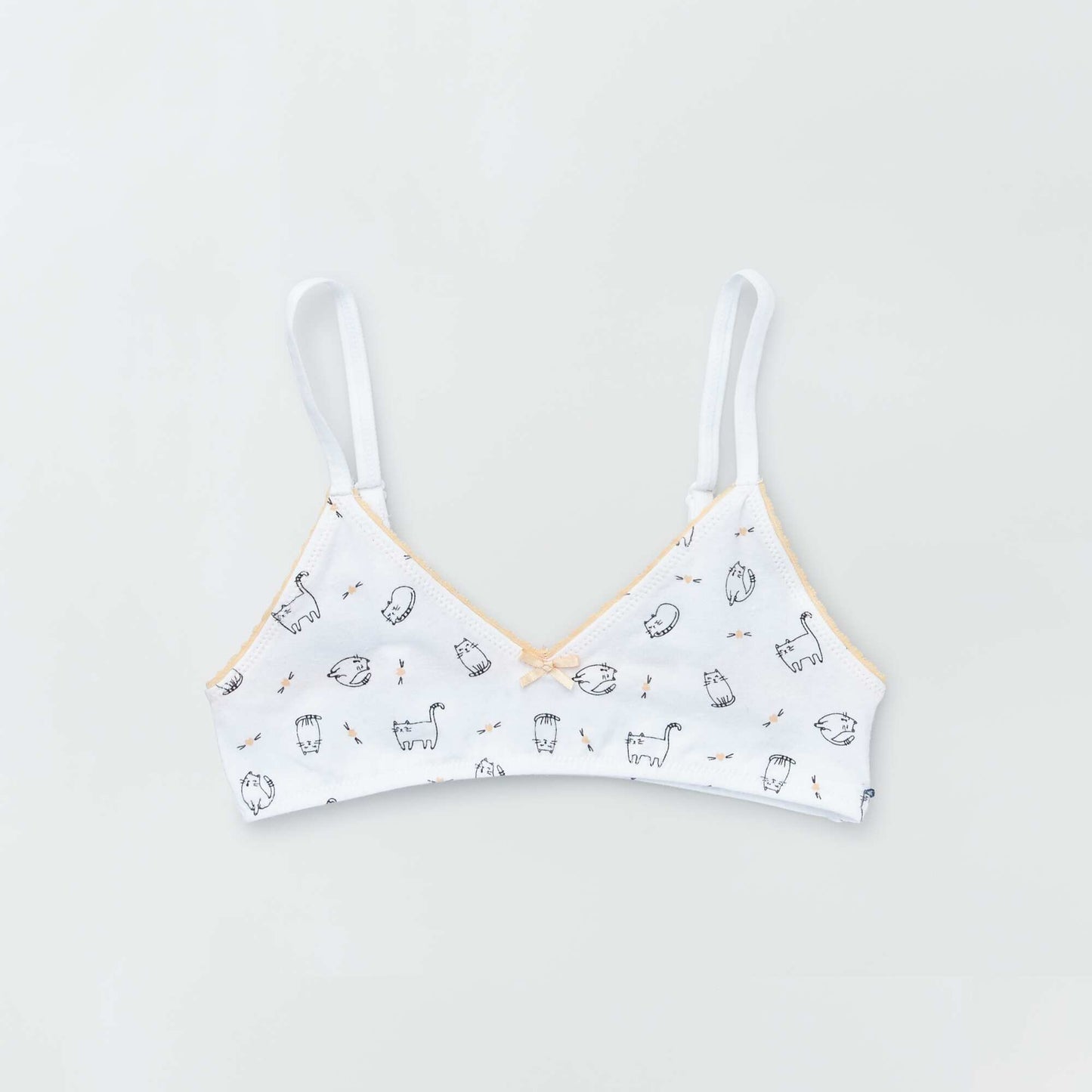 Pack of 2 bralettes WHITE