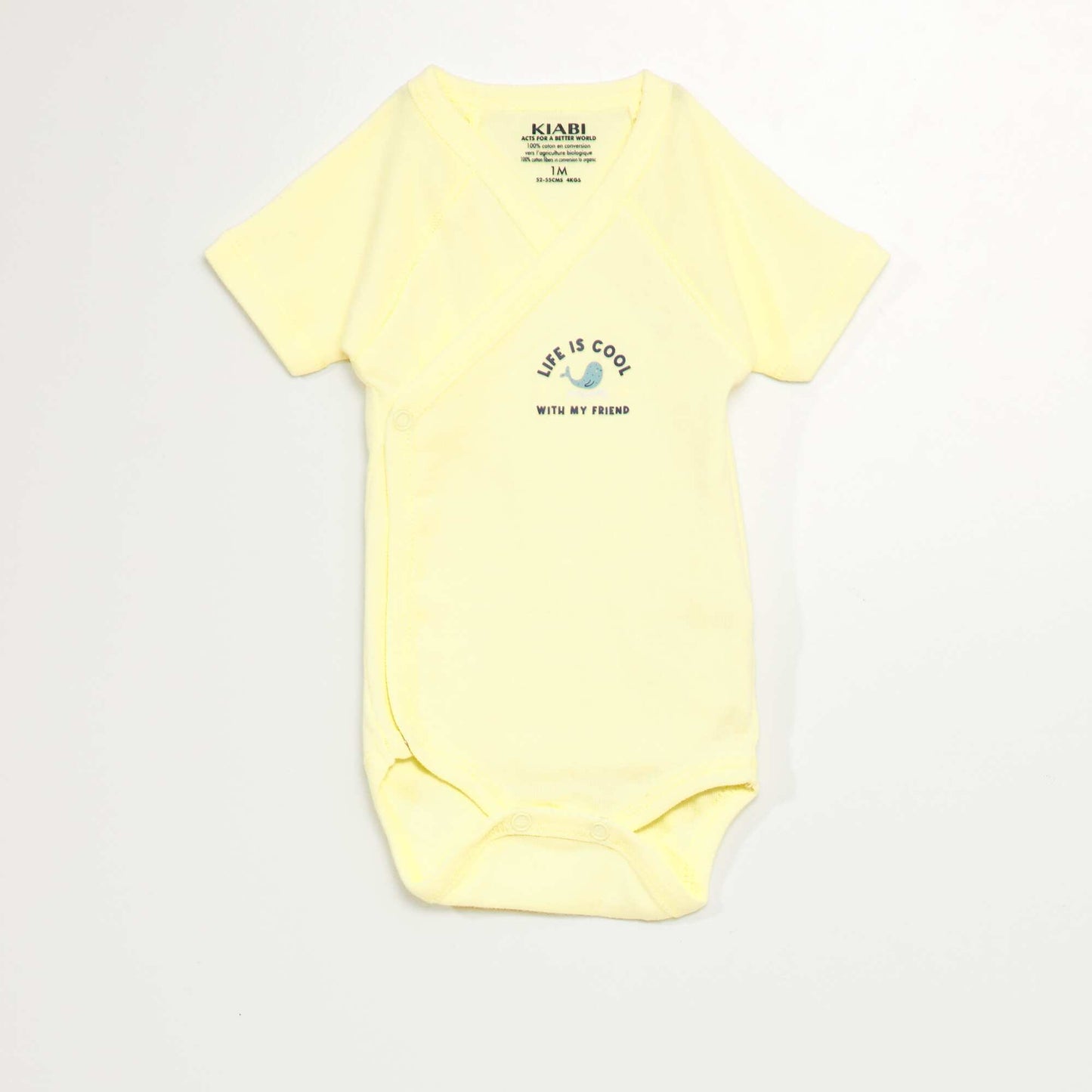 Pack of 3 cotton bodysuits MIX_LUDI