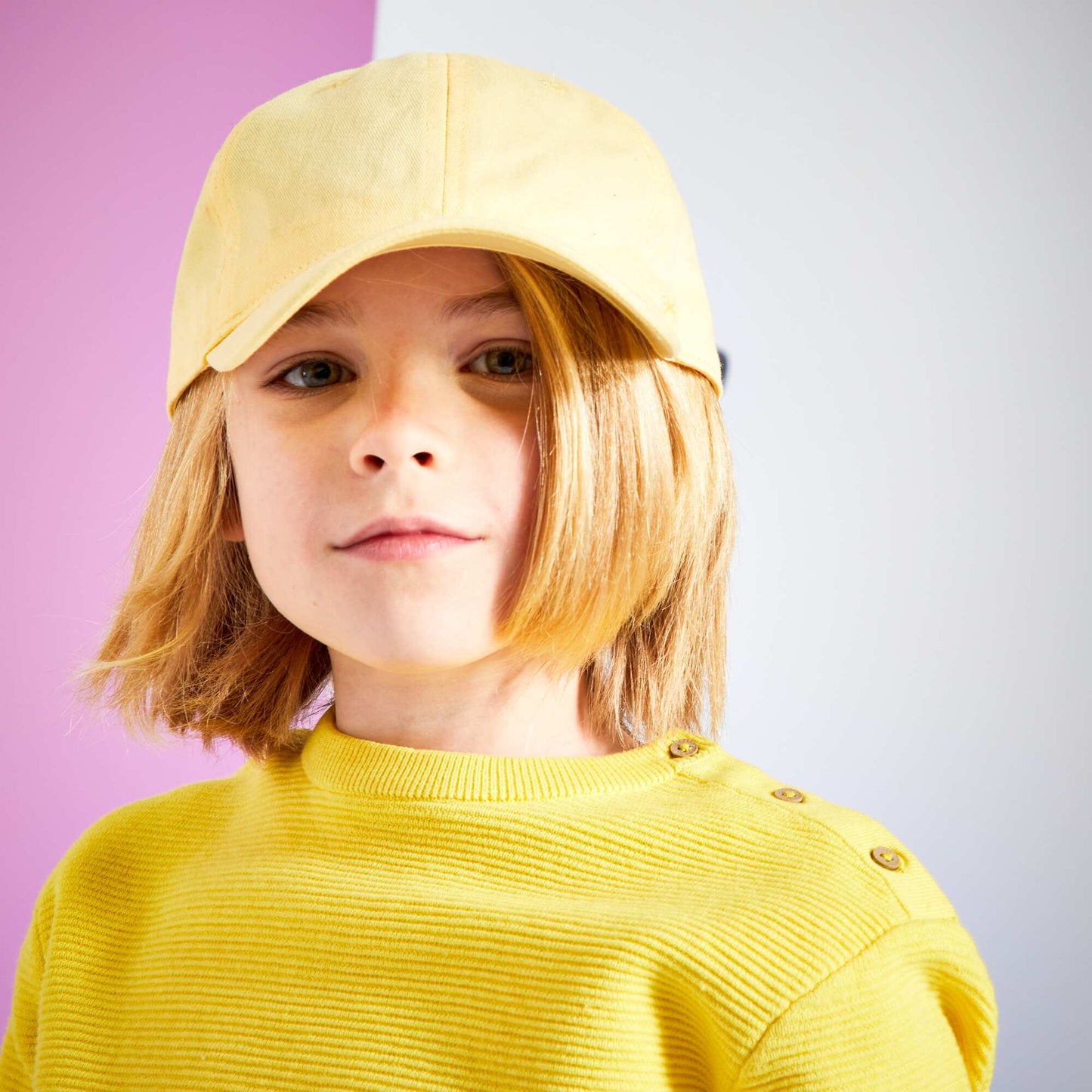 Ottoman sweater YELLOW
