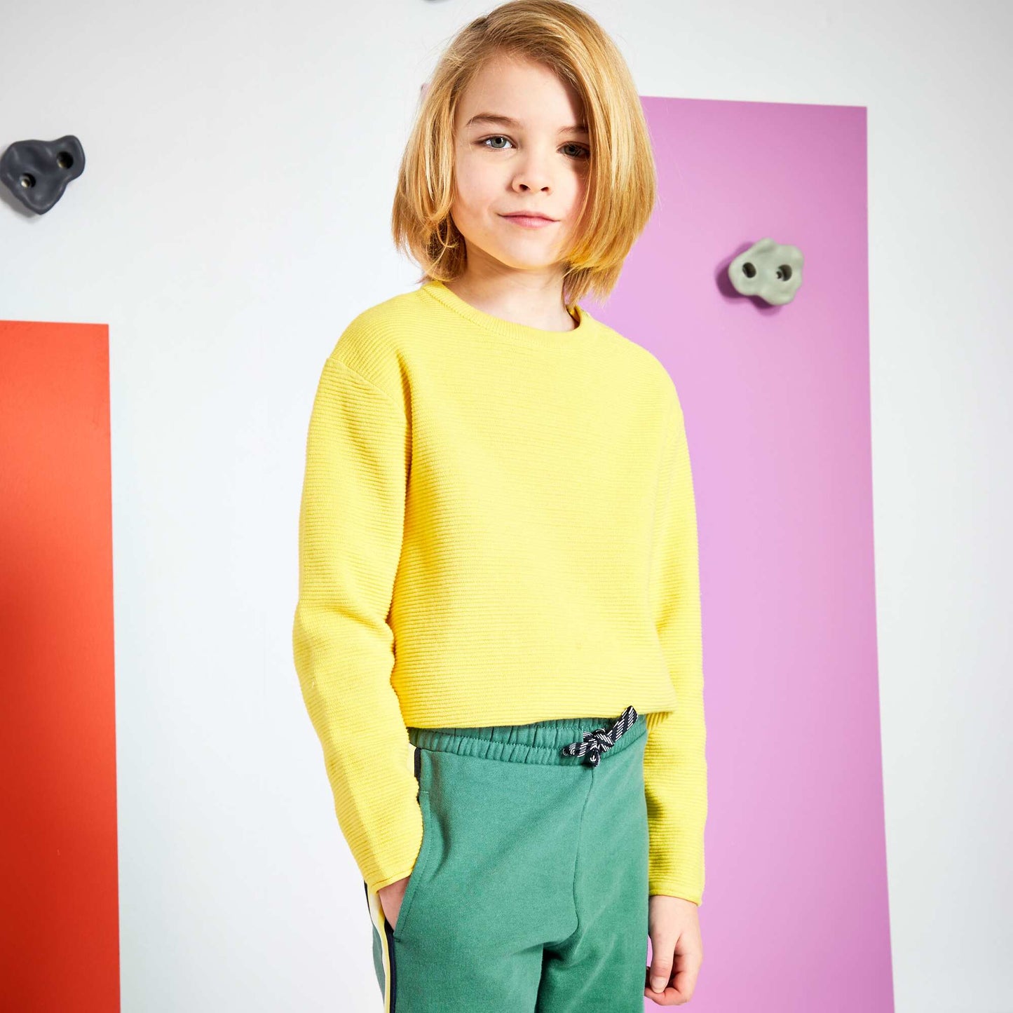 Ottoman sweater YELLOW