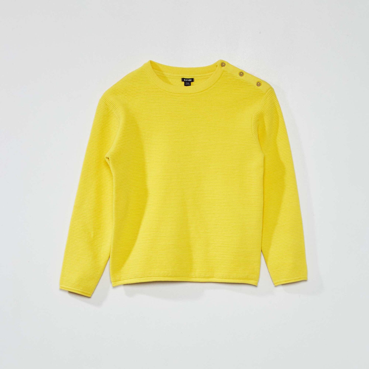 Ottoman sweater YELLOW