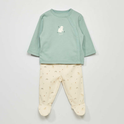 Interlock Pajama Set - 2 pieces MIXED