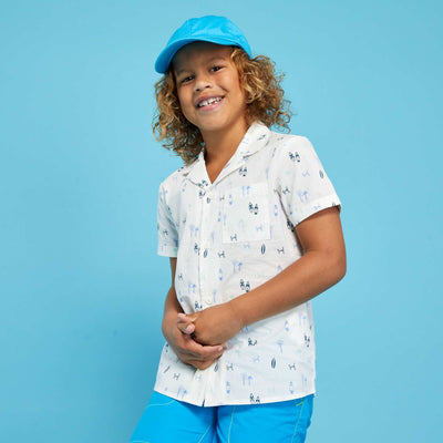 Short-Sleeved Shirt WHITE