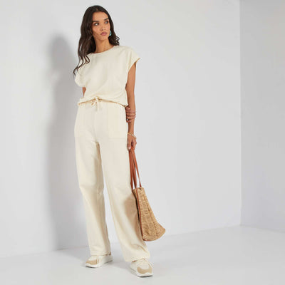 Jersey Trousers BEIGE