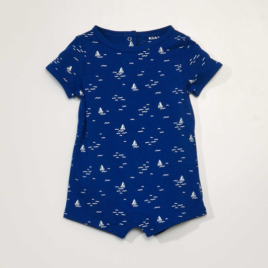 Short romper BLUE BOAT