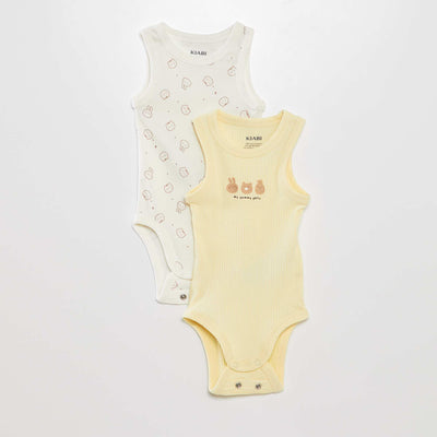 2-Pack Bodysuits WHITE
