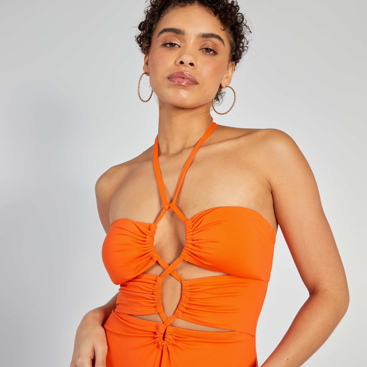 1-piece cut-out swimsuit EXOTIC_ORA