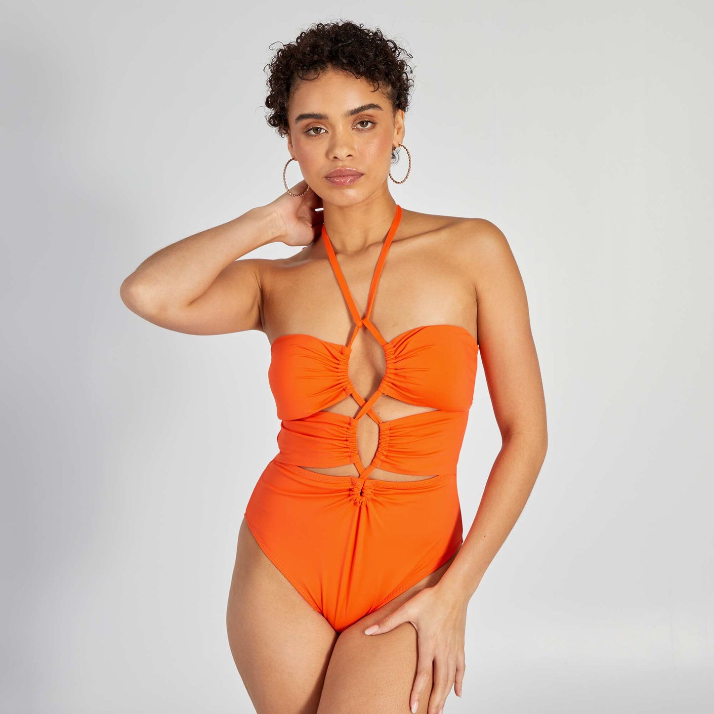 1-piece cut-out swimsuit EXOTIC_ORA