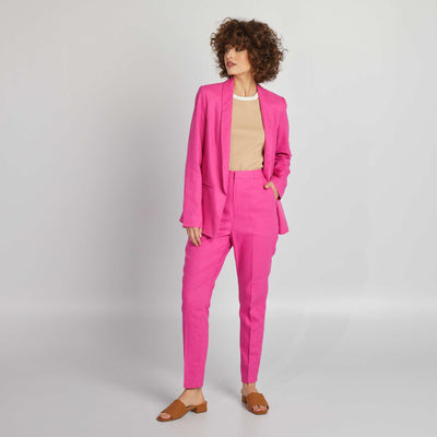 Linen Trousers PINK