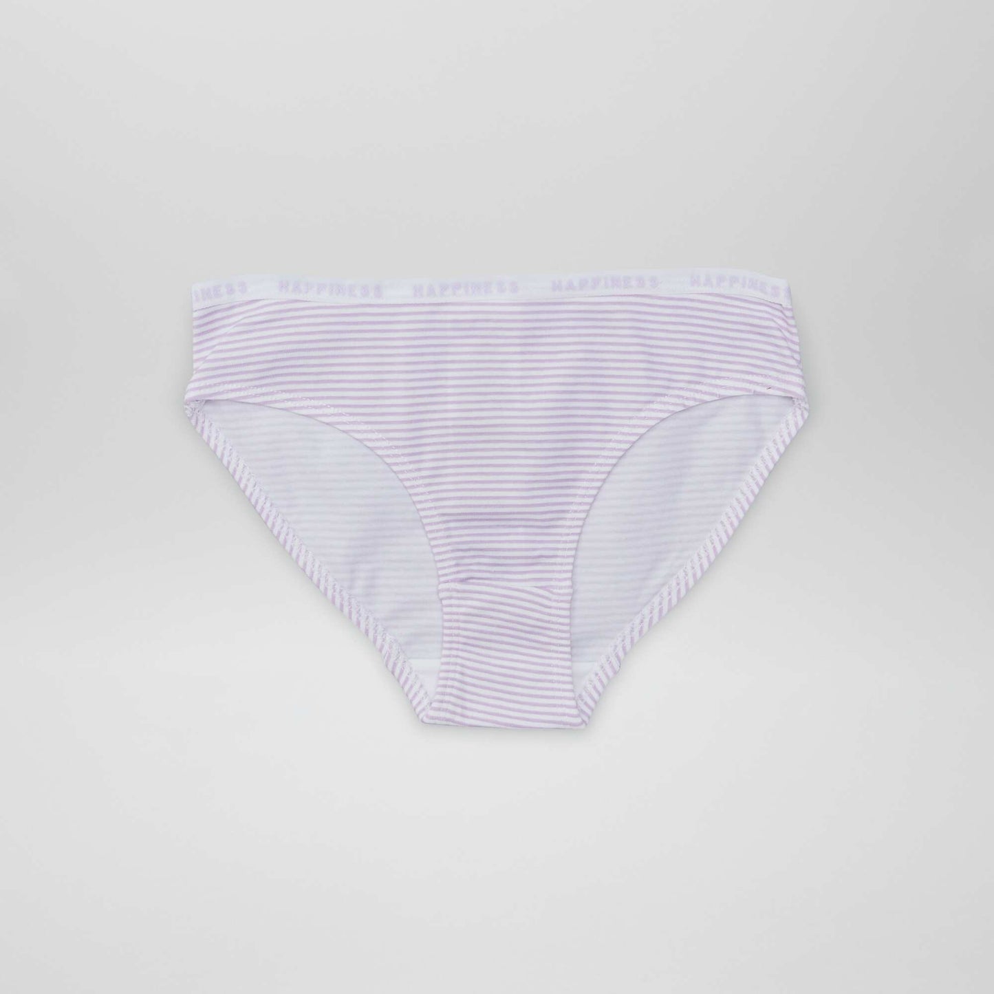 Pack of 4 pairs of printed briefs PURPLE