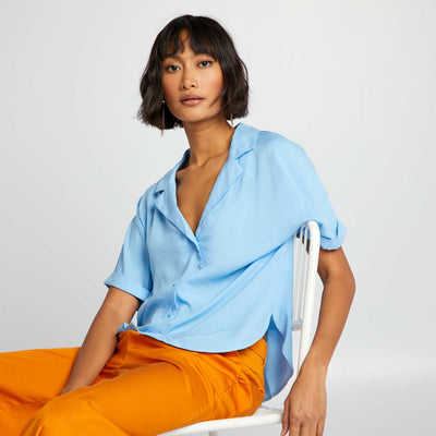Lightweight Blouse BLUE