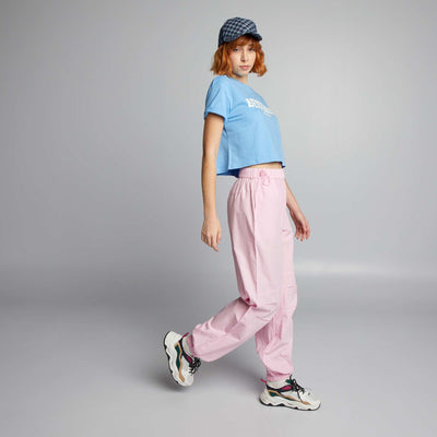 Lightweight Wide-Leg Pants PINK