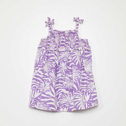 Jersey dress PURPLE