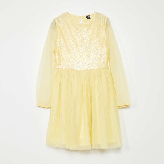 Ceremony dress YELLOW