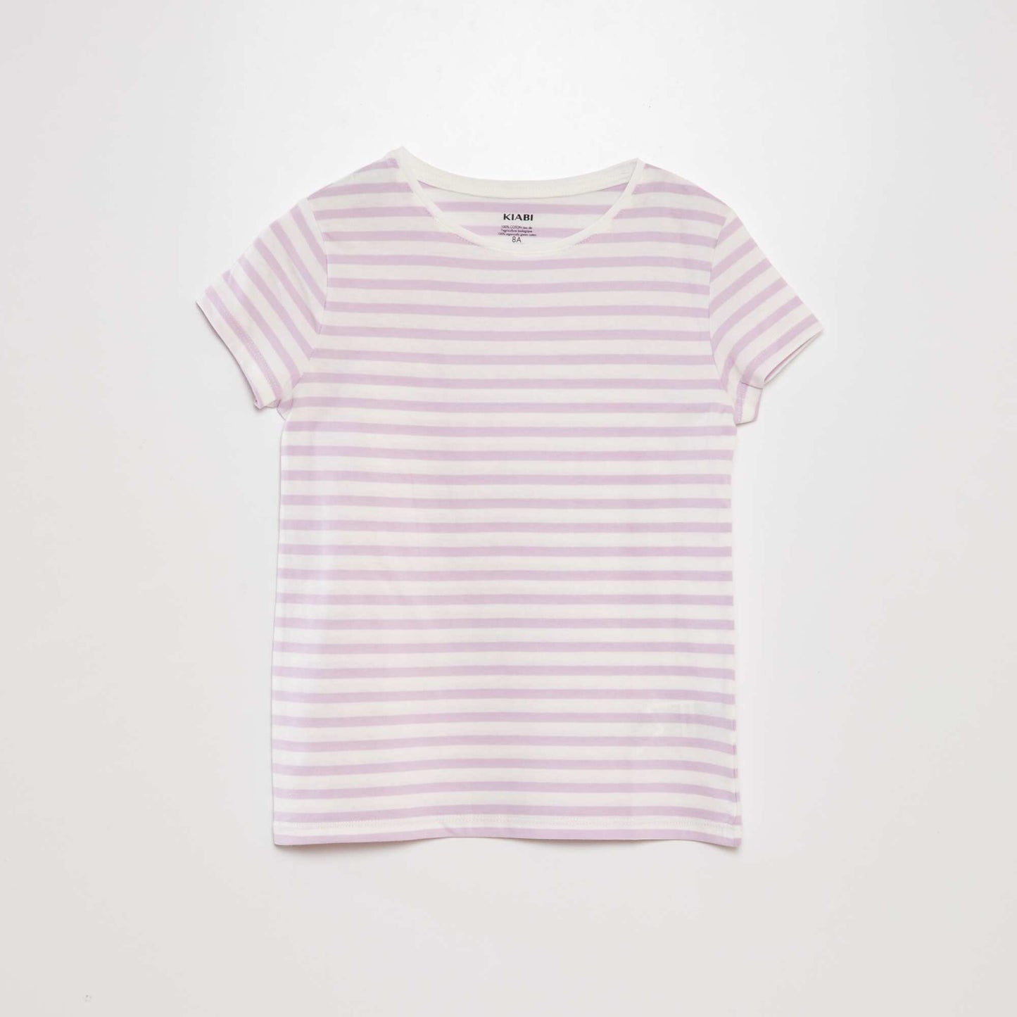 Printed Breton T-shirt WHITE