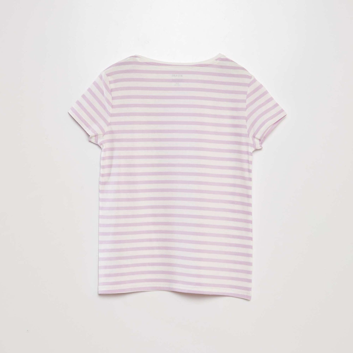 Printed Breton T-shirt WHITE