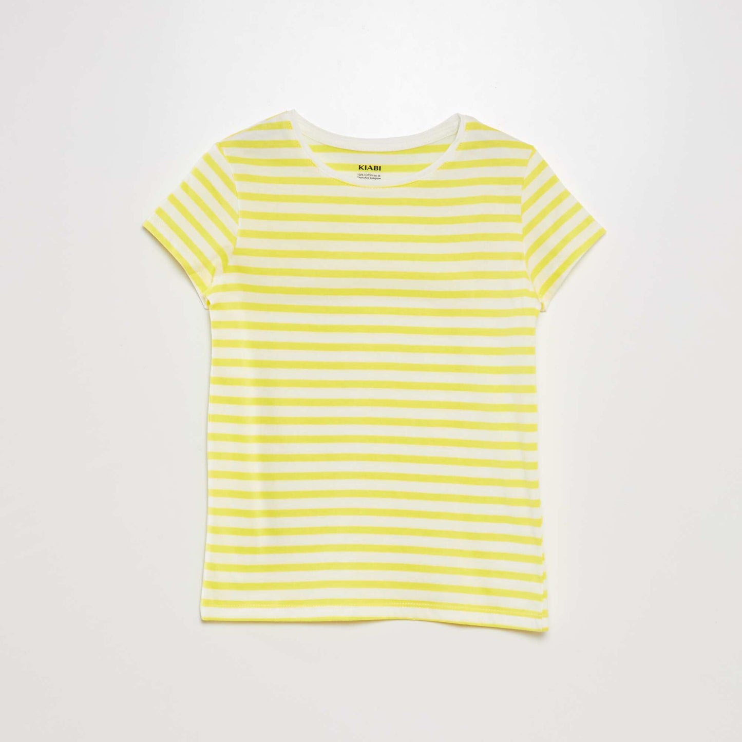 Printed Breton T-shirt YELLOW