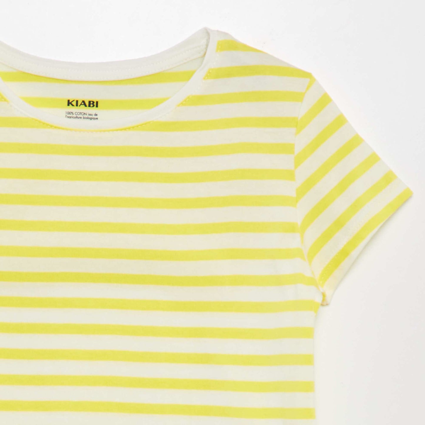 Printed Breton T-shirt YELLOW