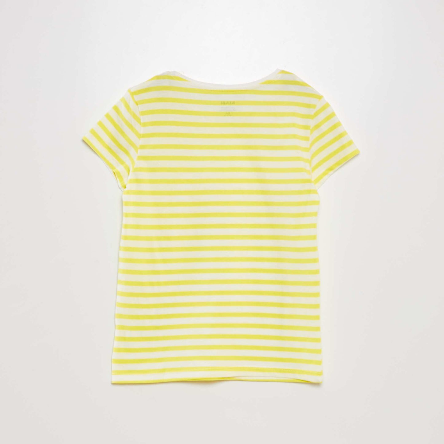 Printed Breton T-shirt YELLOW