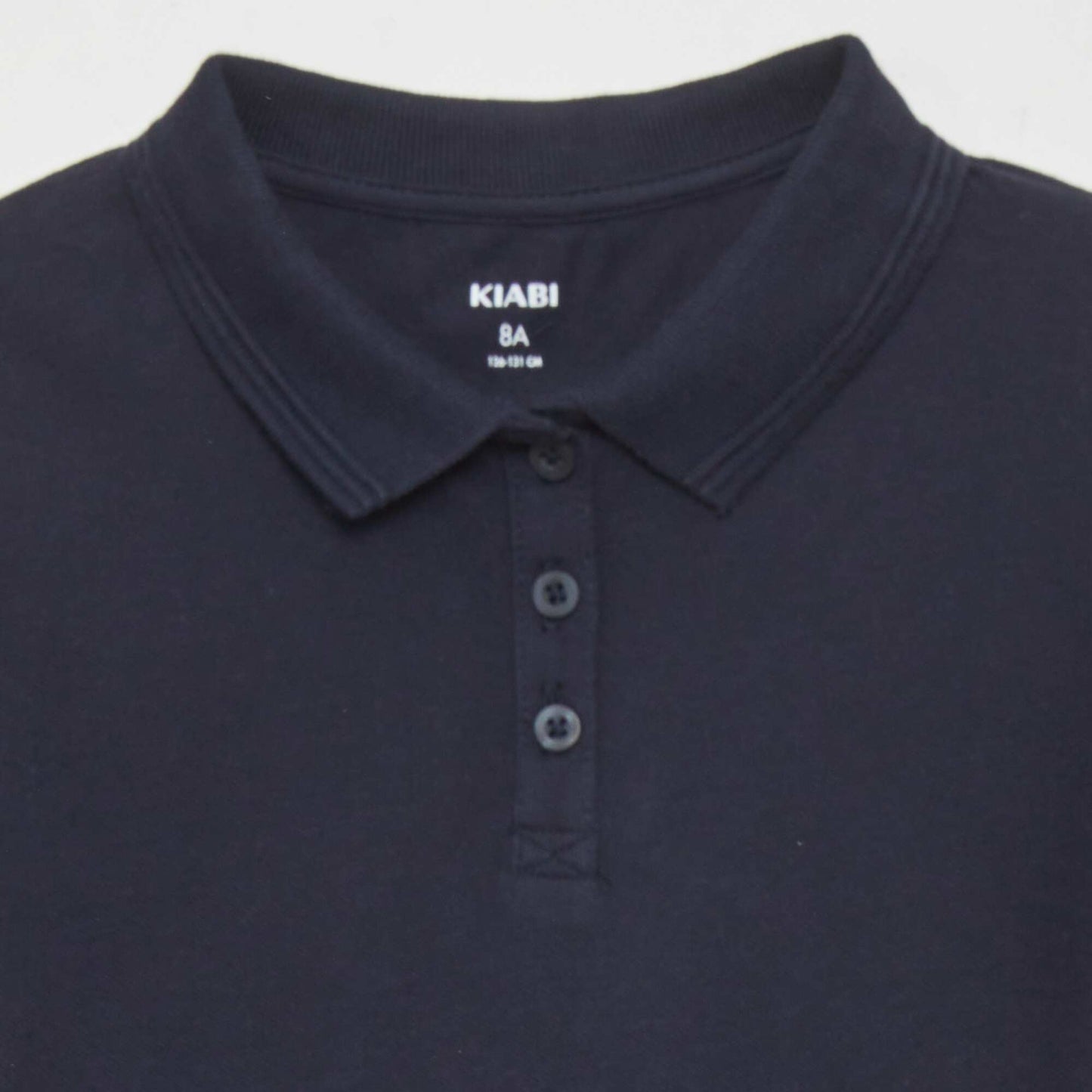Short-sleeved polo shirt BLUE