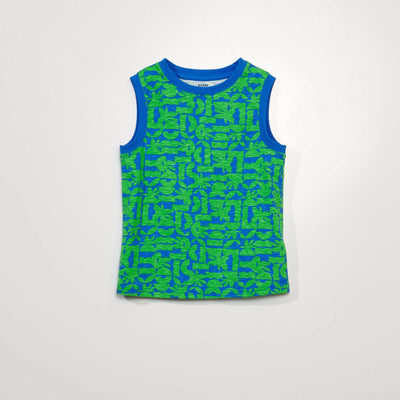 Jersey Tank Tops WHITE