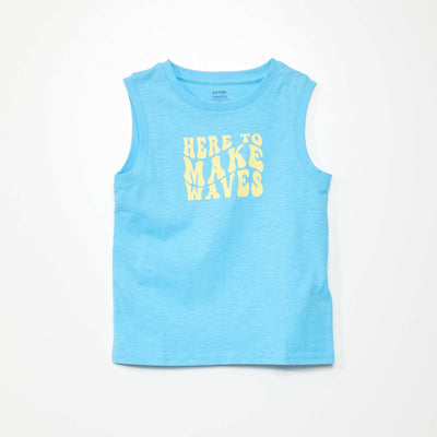 Jersey Tank Tops WHITE