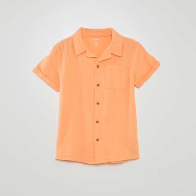 Short-sleeved shirt ORANGE