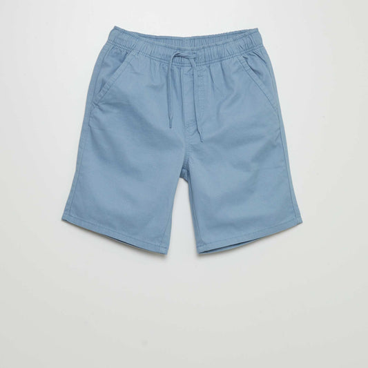 Plain Bermuda shorts BLUE